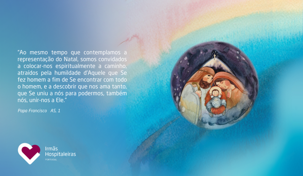 Mensagem Natal Ir. Silvia. A todos os membros da comunidade Hospitaleira a minha saudação fraterna e natalícia!